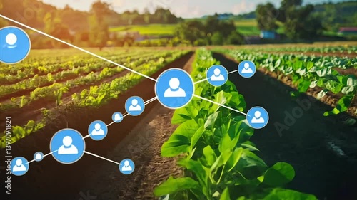 Connected farming technology enhancing agriculture