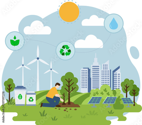 Sustainable green energy for a better world