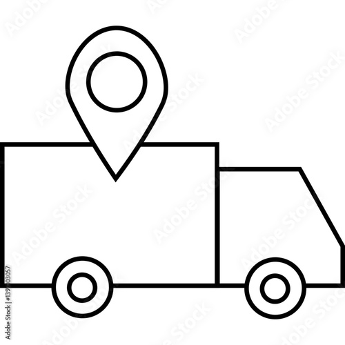 Shipment Tracking Icon