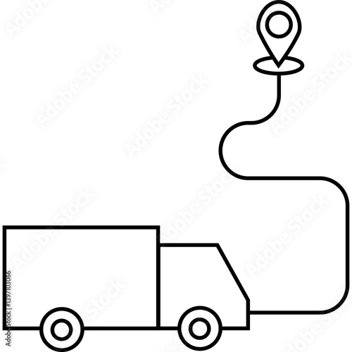 Shipment Tracking Icon