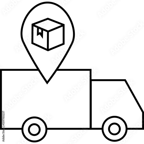 Shipment Tracking Icon