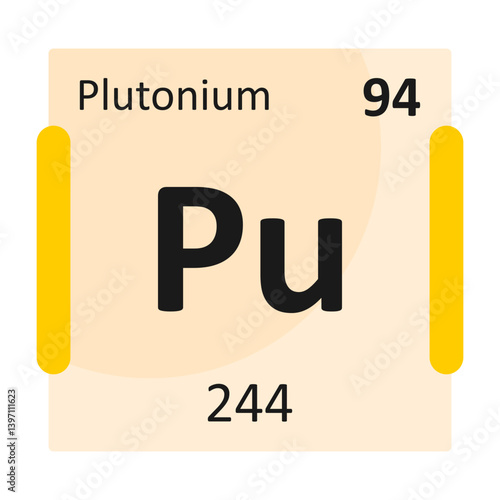 Plutonium Bold Black Icon