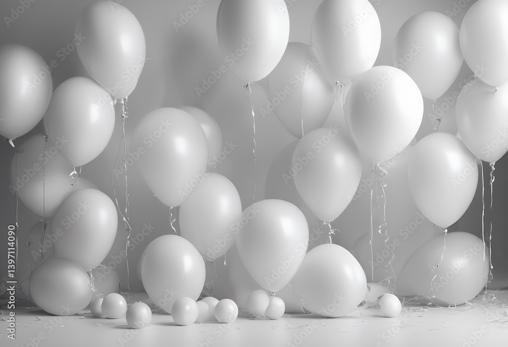 decoration backdrop party event anniversary wedding background balloons white birthday studio design celebration happy minimal render pastel balloon baby layout colours falling shower decoration backdrop party event anniversary wedding background balloons white birthday studio design celebration happy minimal render pastel balloon baby layout colours falling shower