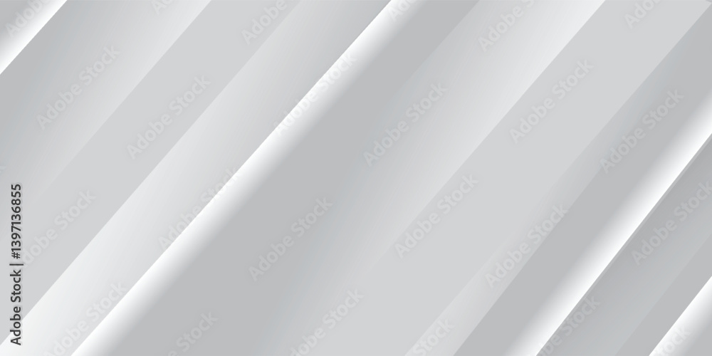 Abstract white grey background with geometric gradient is also suitable for social media, websites, banners and posters. Abstract white vector background with stripes. White abstract background Abstract white grey background with geometric gradient is also suitable for social media, websites, banners and posters. Abstract white vector background with stripes. White abstract background