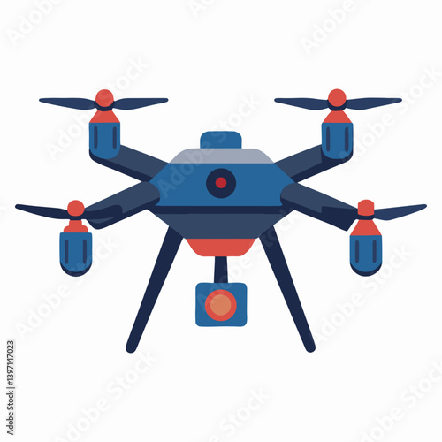 Drone vector and illustration