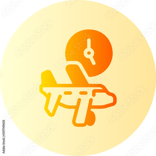 delayed gradient icon