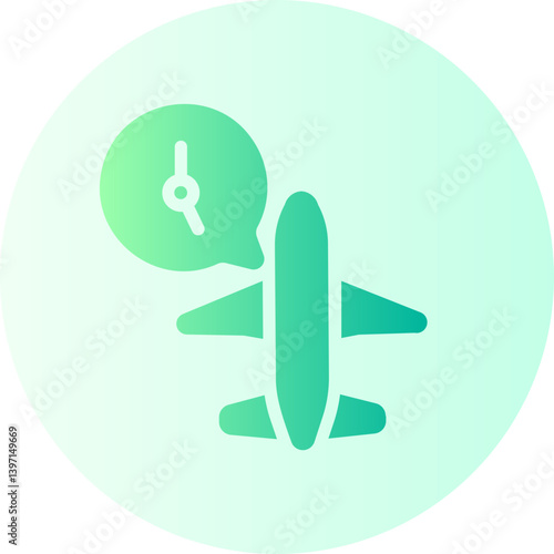 delayed gradient icon