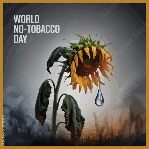 World No Tobacco Day Observation Poster