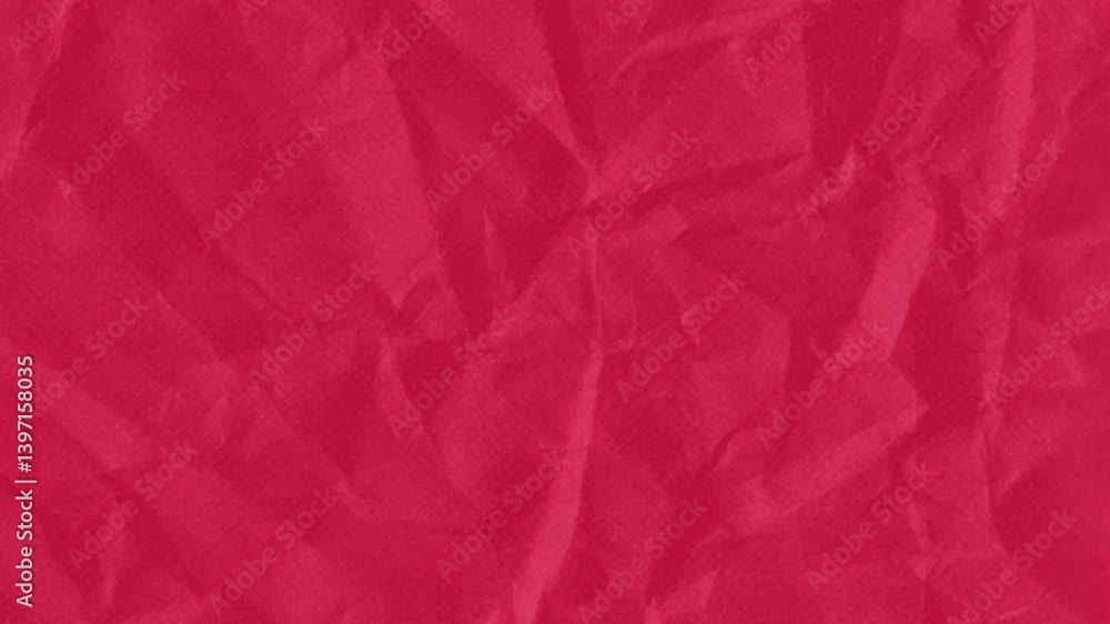 Background paper texture stop motion animation. Seamless looping Red crumpled paper background texture hd video. Background paper texture stop motion animation. Seamless looping Red crumpled paper background texture hd video.