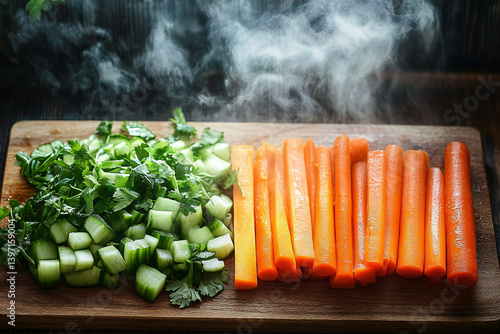 Wallpaper Mural Authentic Chop Suey Recipe with Sizzling Asian Aromas, Vibrant Colors, and Crisp Fresh Ingredients, Perfect for Noodle Lovers and Foodies Torontodigital.ca