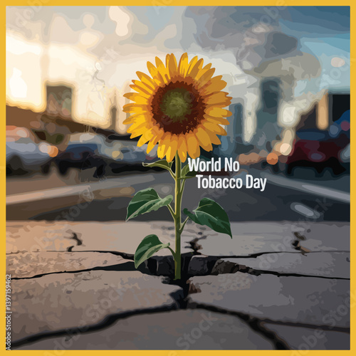 World No Tobacco Day Observation Poster