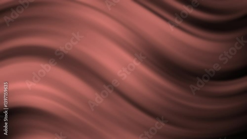 Wallpaper Mural A smooth, wavy texture in warm shades of brown creates an abstract background with flowing lines and soft gradients. Torontodigital.ca