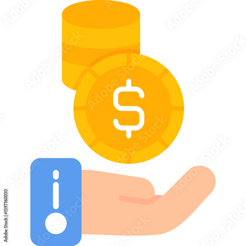 Funds Icon Vector Element