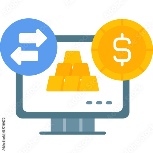 Investment Icon Vector Element