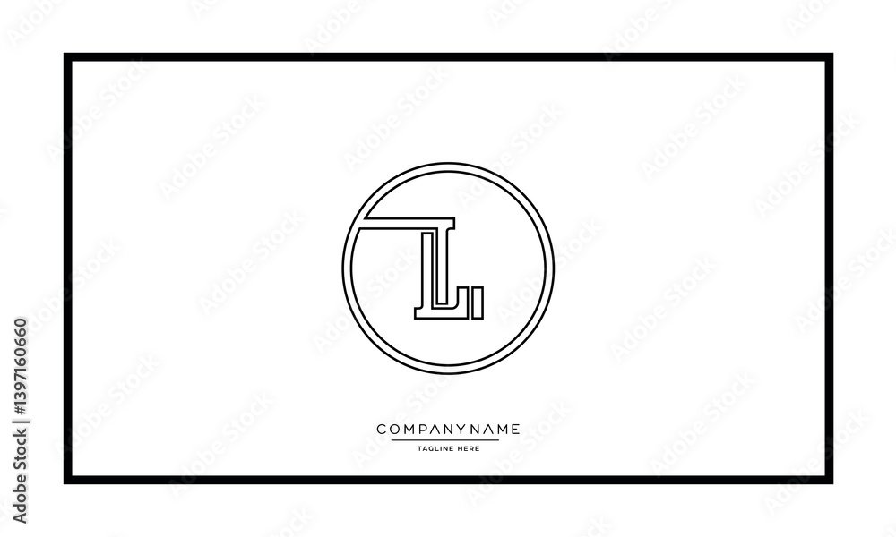 L or LL Alphabet letters logo vector monogram icon L or LL Alphabet letters logo vector monogram icon