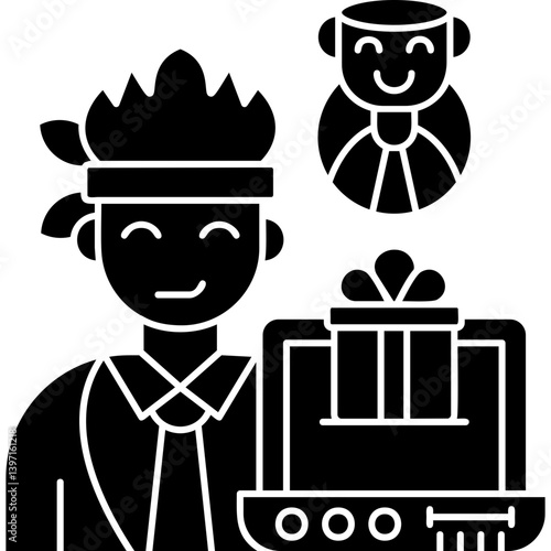 Relationship Icon Vector Element