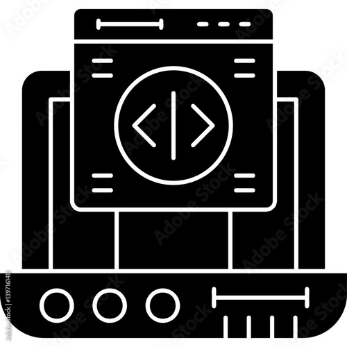 Front End Icon Vector Element