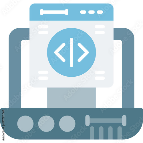 Front End Icon Vector Element