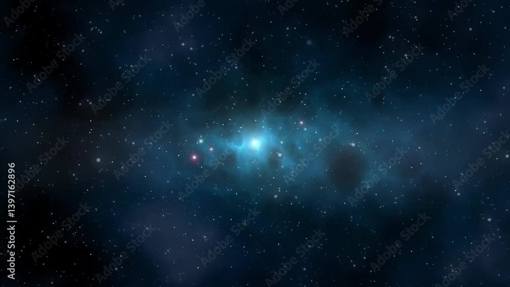 space background with stars
