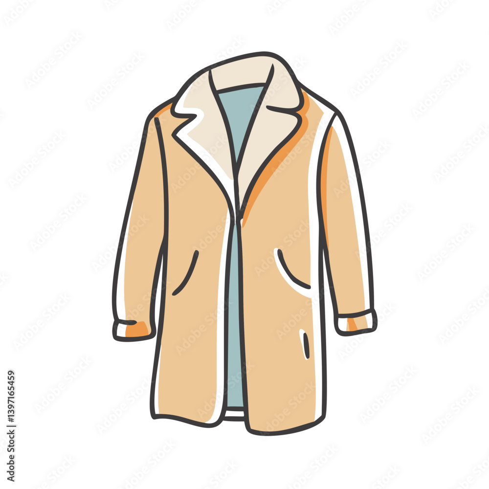 overcoat icon, overcoat vector illustration-simple illustration of overcoat, perfect for overcoat logos and icons overcoat icon, overcoat vector illustration-simple illustration of overcoat, perfect for overcoat logos and icons