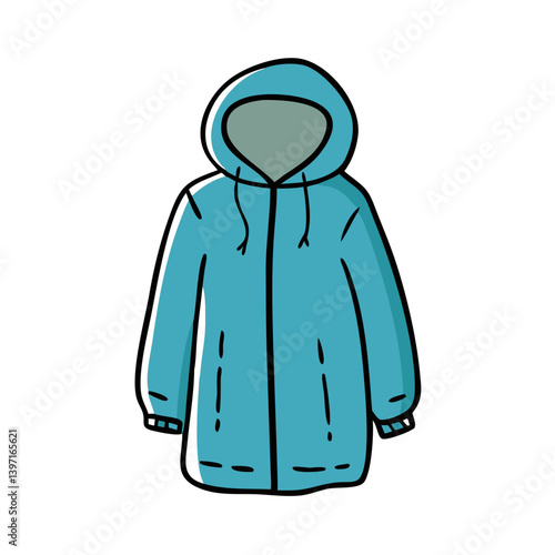 parka icon, parka vector illustration-simple illustration of parka, perfect for parka logos and icons