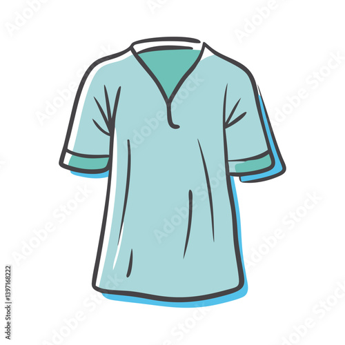 tunic icon, tunic vector illustration-simple illustration of tunic, perfect for tunic logos and icons