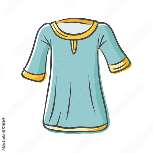 tunic icon, tunic vector illustration-simple illustration of tunic, perfect for tunic logos and icons