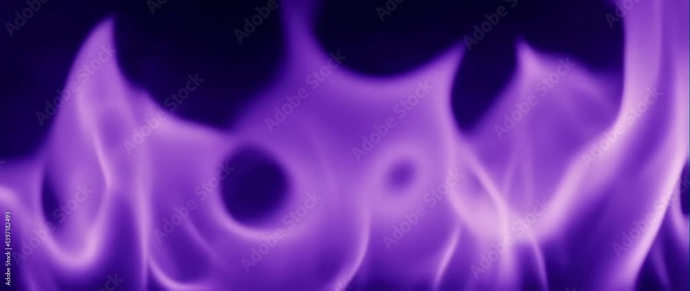 Anamorphic video of animation purple fire Anamorphic video of animation purple fire