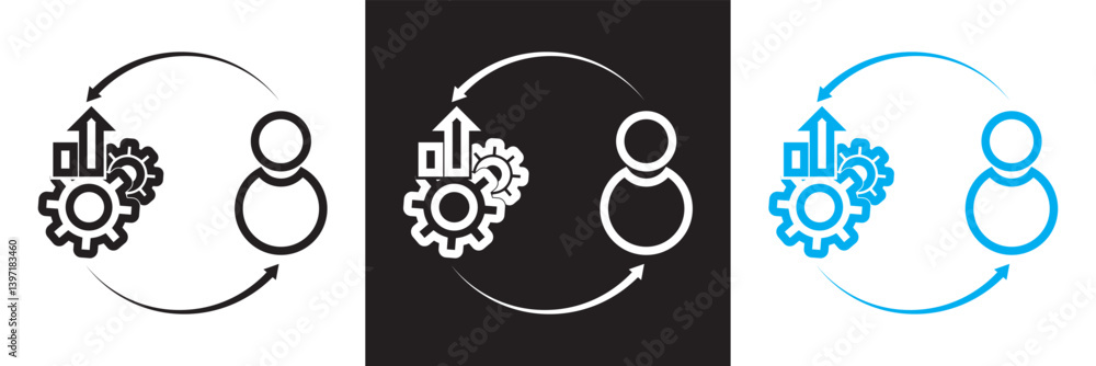 Fototapeta premium Energy efficiency icon .Design for decoration, sticker, icon, etc. Vector illustration. isolated on white and black background. EPS 10
