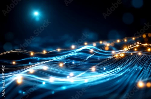 Data center network connections transferring big data information