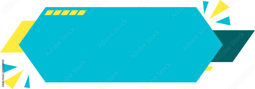 Obraz premium Discount Sale Banner Shape Vector