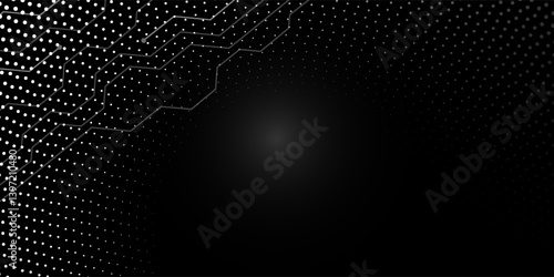 Beautiful black abstract background. Dark neutral backdrop for presentation design. Darkness base for website, print, base for banners, wallpapers, business cards, brochure, banner,