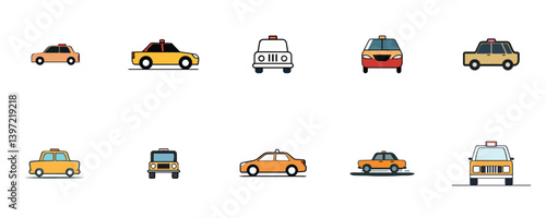 Taxi Vehicle Transport in Urban Environment