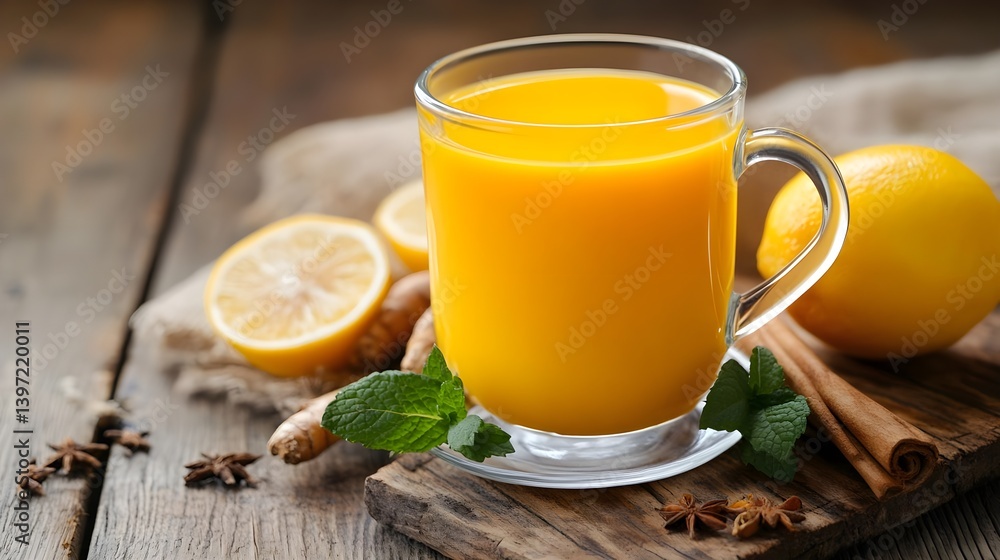 Refreshing Turmeric Ginger Drink for Immune Support and Vitality Refreshing Turmeric Ginger Drink for Immune Support and Vitality