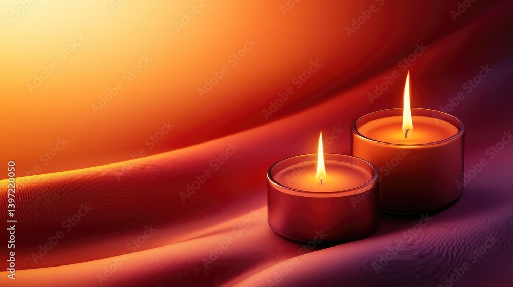 Warm Gradient Anniversary Background with a Soft Romantic Touch Warm Gradient Anniversary Background with a Soft Romantic Touch