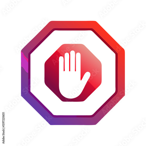 adblock icon, adblock vector illustration-simple illustration of adblock, perfect for adblock logos and icons
