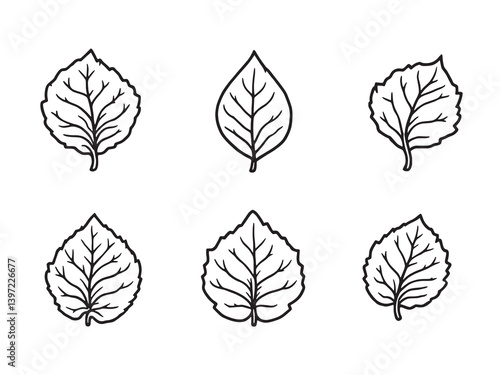 Lemon Balm black line art white background single clear vision