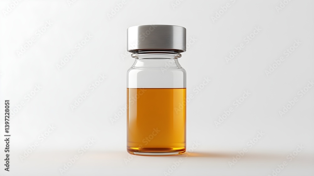 3d rendered icon of a vial with liquid medicine isolated on white background 3d rendered icon of a vial with liquid medicine isolated on white background