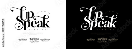 Whimsical Decorative Serif Font Vector for Playful Editorial and Branding Use