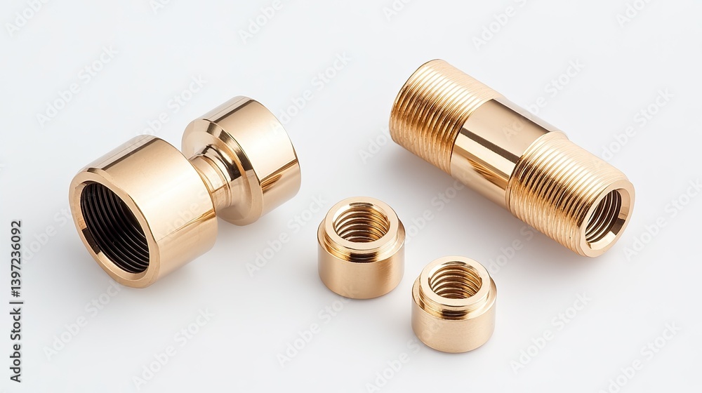 Precision Machined Brass Connectors and Fittings for Plumbing and Industrial Applications Precision Machined Brass Connectors and Fittings for Plumbing and Industrial Applications