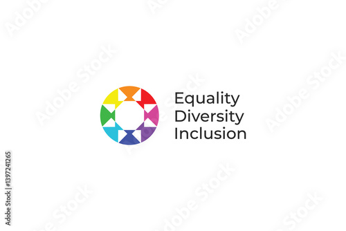 A Colorful Logo Symbolizing Equality, Diversity, Inclusion, and Radiant Care for All