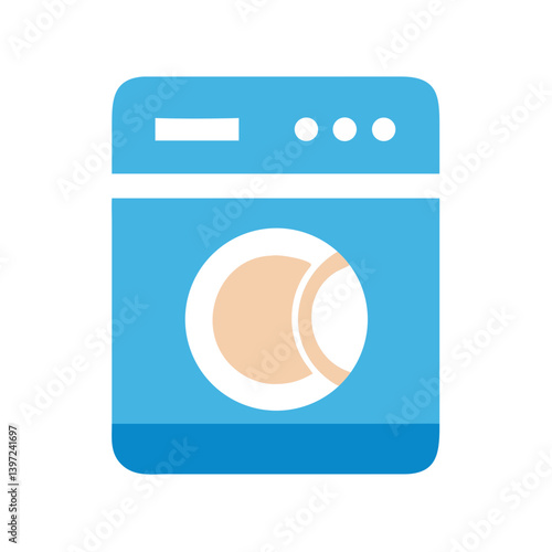 Dishwasher Icon Vector