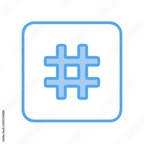 Hashtag Icon Vector