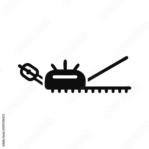 Hedge Trimmer Icon Vector