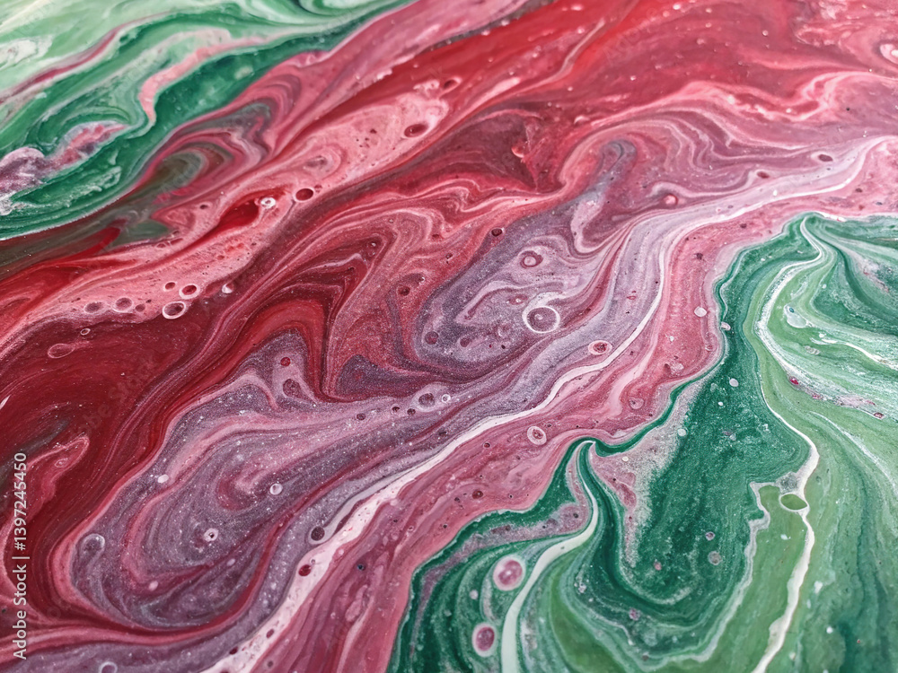 marble abstract colourful background fluid art painting