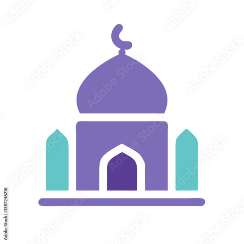 Mosque Icon Vector