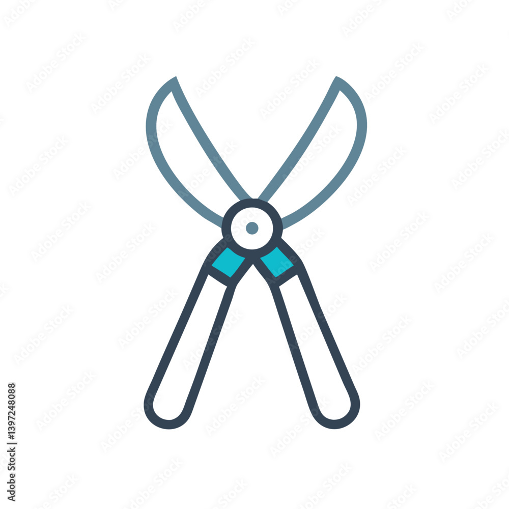 Pruning Shears Icon Vector Pruning Shears Icon Vector