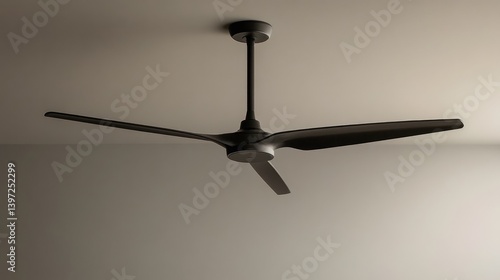 Minimalist Ceiling Fan with Sleek Look and Contemporary Blade Design
