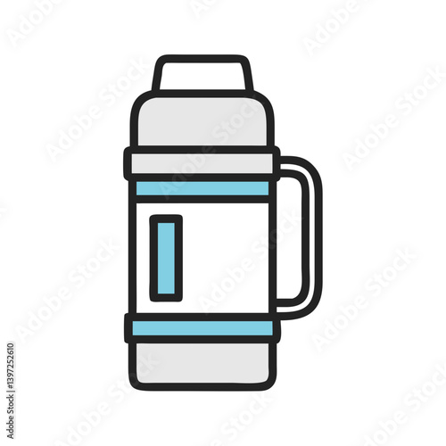 Thermos Icon Vector