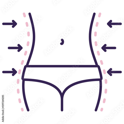 Body Shaping Icon